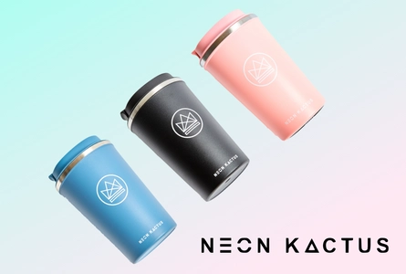 イギリス発のエコでおしゃれなタンブラー 「NEON KACTUS(ネオンカクタス)」　 2021年3月12日よりCAMPFIREにて先行販売開始
