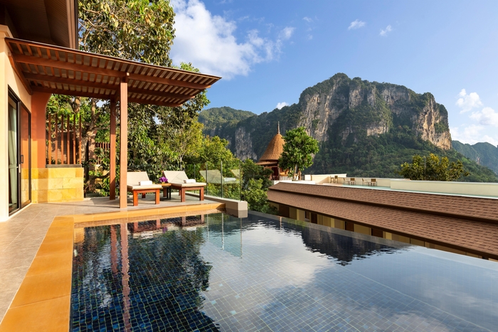 アヴァニ・アオナン・クリフ・クラビ・リゾート 2ベッドルーム・ヴィラのプール