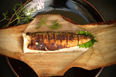 焼さば寿し1