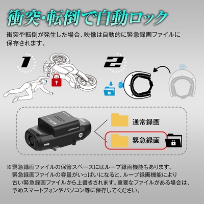 Gセンサー衝撃録画