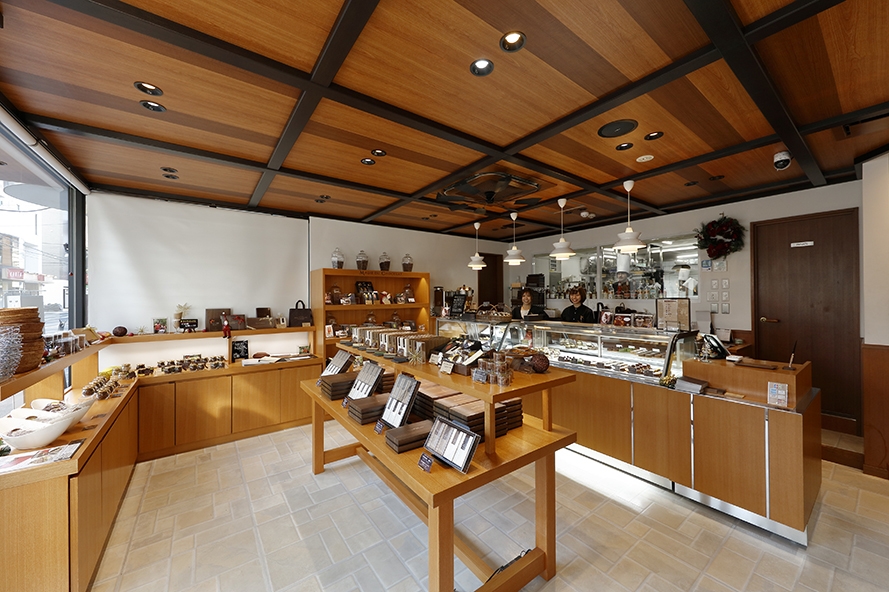 マジドゥショコラ 店内