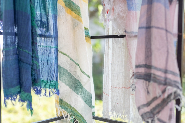 roots shawl BIG 色にあふれて、やわらかく、軽やか