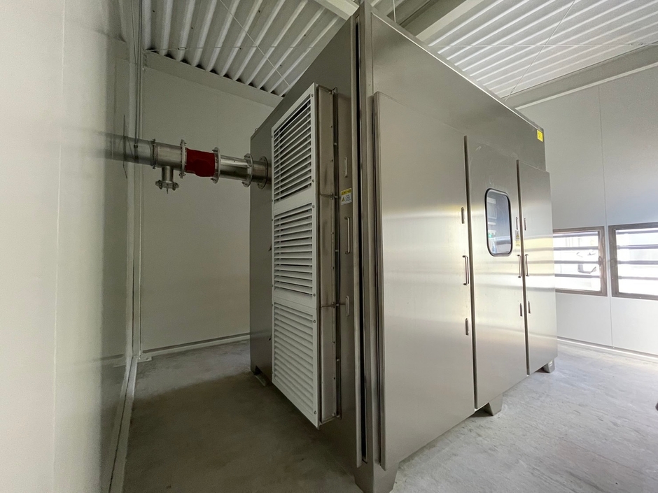 導入したプラズマ装置