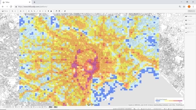 ブログウォッチャーが提供する 「プロファイルパスポート」の位置情報データを さくらインターネット株式会社が経済産業省より受託運用する、 日本初の衛星データプラットフォーム「Tellus(テルース)」に提供
