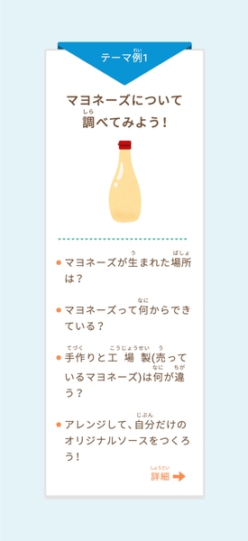 公式サイトに掲載するテーマ例