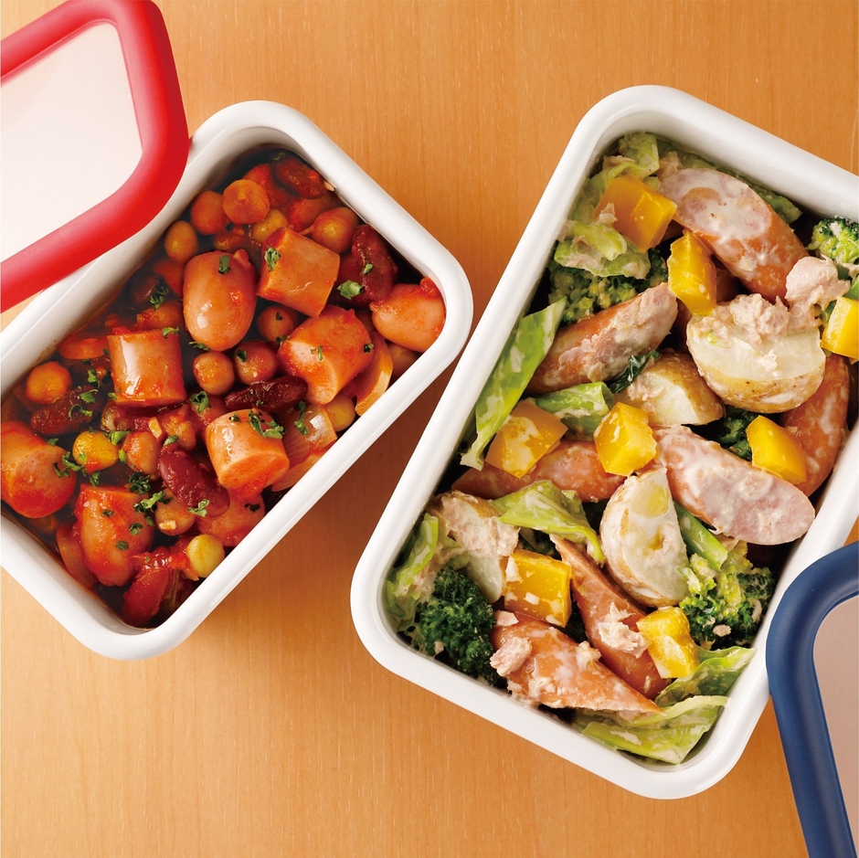 ホーロー保存容器3