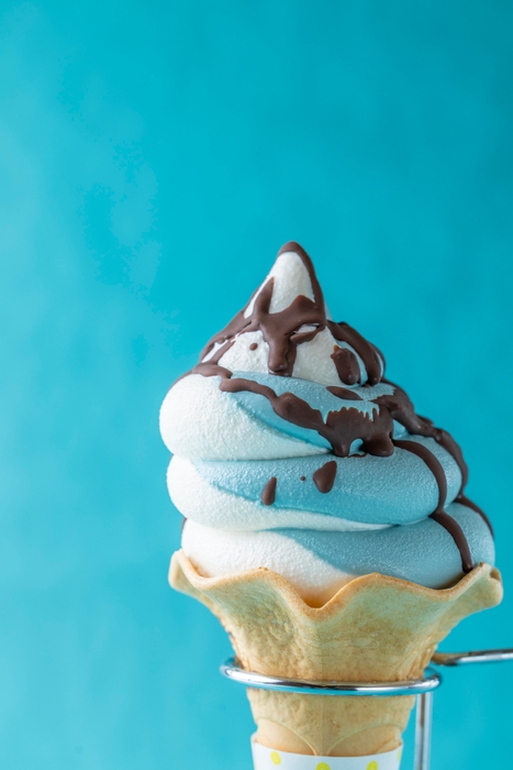 チョコバナナ チョコミントソフト 650円