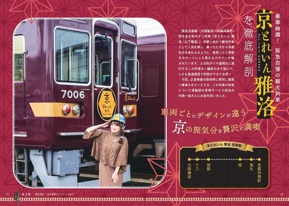 京とれいん 雅洛を徹底解剖