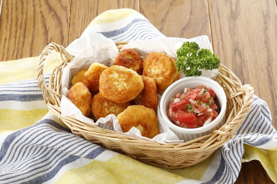 ベアバの大人レシピ1 揚げ焼きチキンナゲット