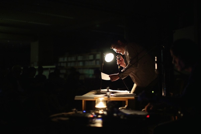 和合亮一+池永正二『詩ト詩ト語ル/夜ノ図書館デ詩ノ灯リヲサガソウ』山形ビエンナーレ2016ライブより