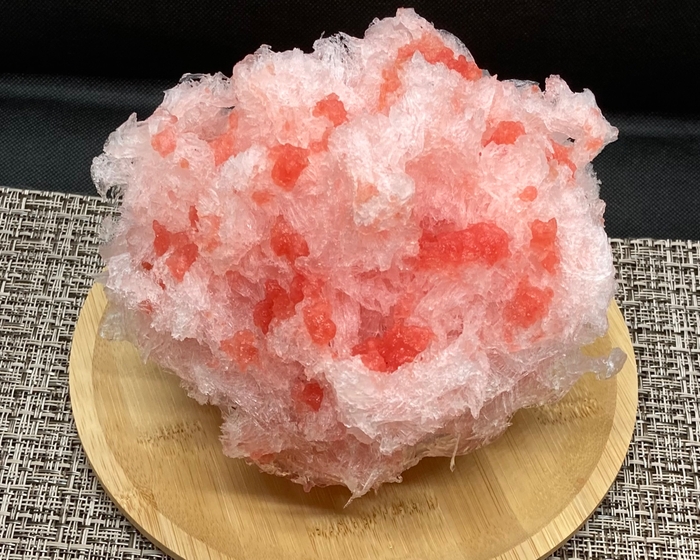 メインのかき氷:生すいかのかき氷