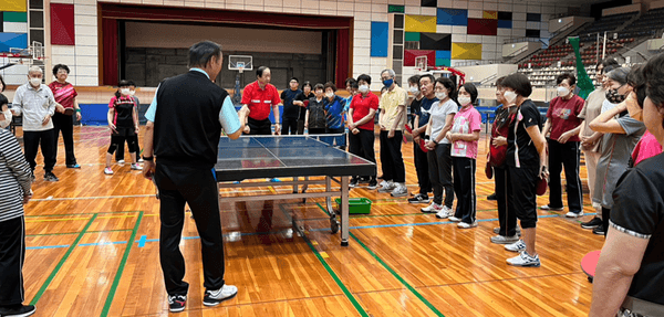 令和5年（2023年）に実施した健康スポーツ教室の様子