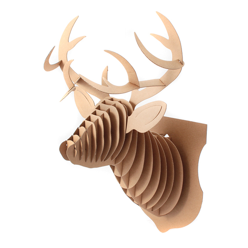 「3D パズル Deer」価格：790円／サイズ：W30.5×D29.5×H50.5cm