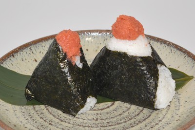 明太子おむすび 通常サイズ/1.5倍サイズ