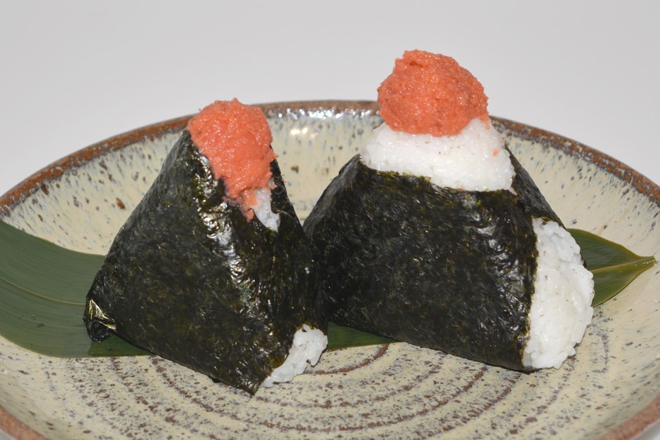 明太子おむすび 通常サイズ/1.5倍サイズ