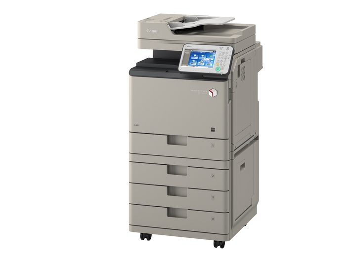 オプションの3 段カセットペディスタル装着時