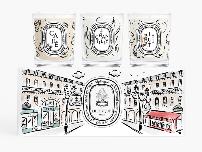<ディプティック>限定版スモールキャンドル コフレ 70g 3種類