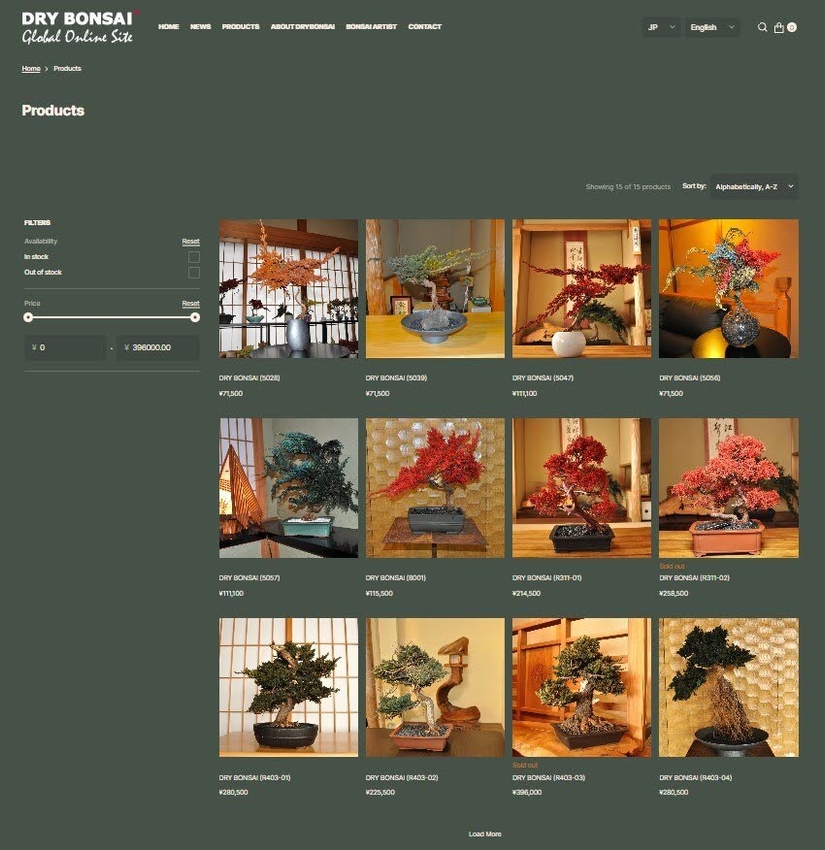 DRYBONSAI Global online 3