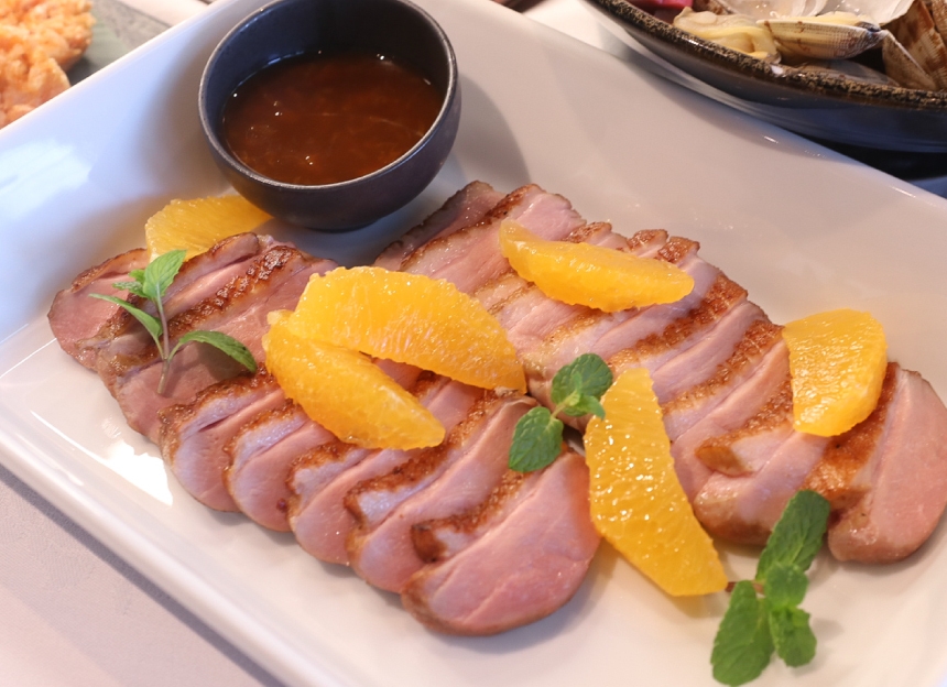 鴨肉のロースト