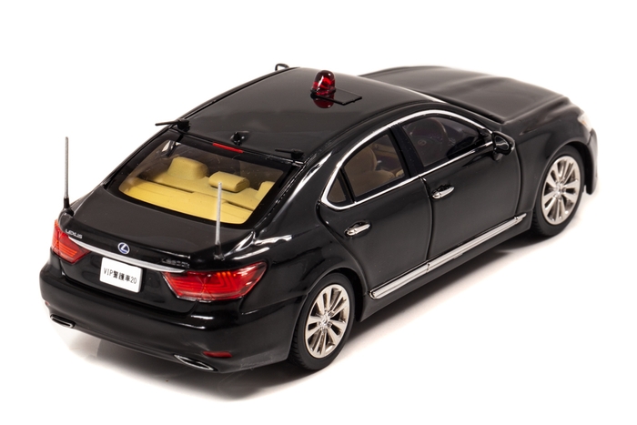 RAI'S 1/43 レクサス LS600h 2017 警察本部警備部要人警護車両:右後