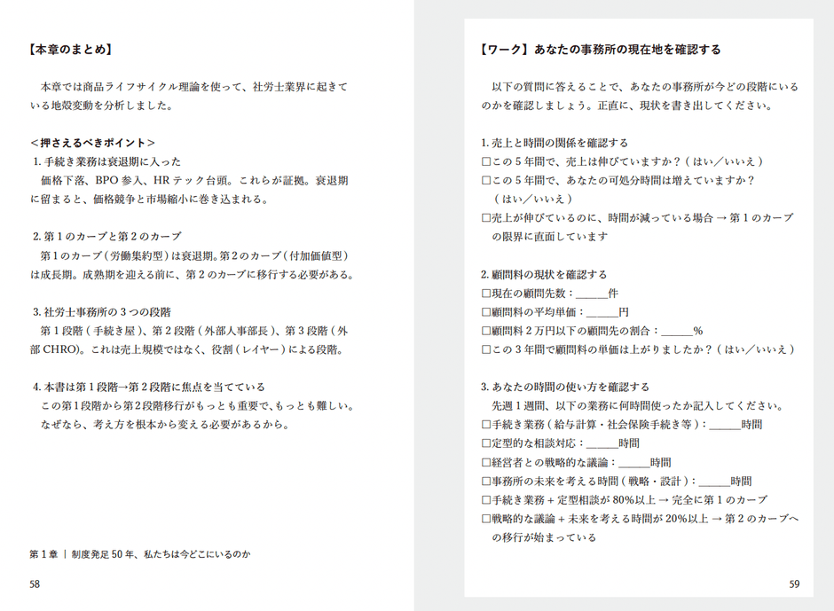 各章のまとめとワークも充実