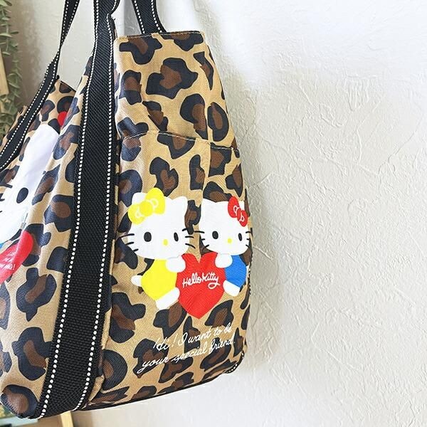 サンリオのハローキティのおしゃれで華やかなトートバッグ