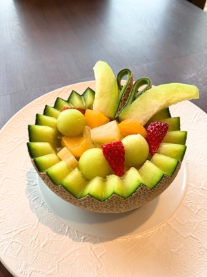 深作農園メロンフルーツポンチ