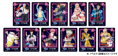「描き下ろしクリアカード(1パックにランダムで3枚封入/カードは全11種)」(ブース来場者限定)