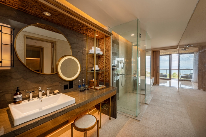 アヤナ セガラ バリ オーシャンビュールーム バスルーム