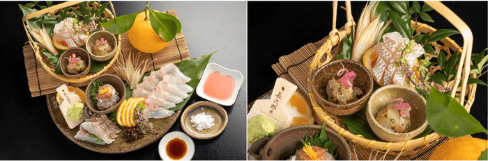 <お刺身は腹側、背側、焼霜やなめろうなど様々な食べ方をご提案>
