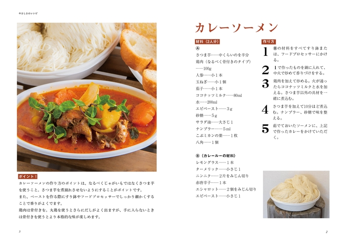 代表的なクメール料理「カレーソーメン」