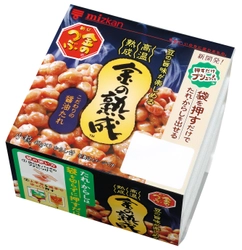 2019年春　ミツカン家庭用チルド新商品のご案内 ～「金のつぶ(R) 押すだけプシュッ！と(TM)  金の熟成(TM) 3P」が新発売～ ～「梅風味黒酢たれ」も添付品袋 「押すだけプシュッ！と」を採用して新登場～