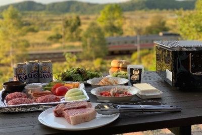 冬でも楽しめる道東満喫BBQプラン