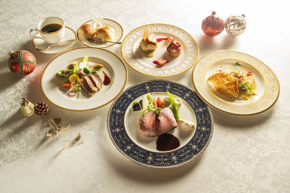 ▲クリスマス限定ミュージカル＆オペラナイト コース料理