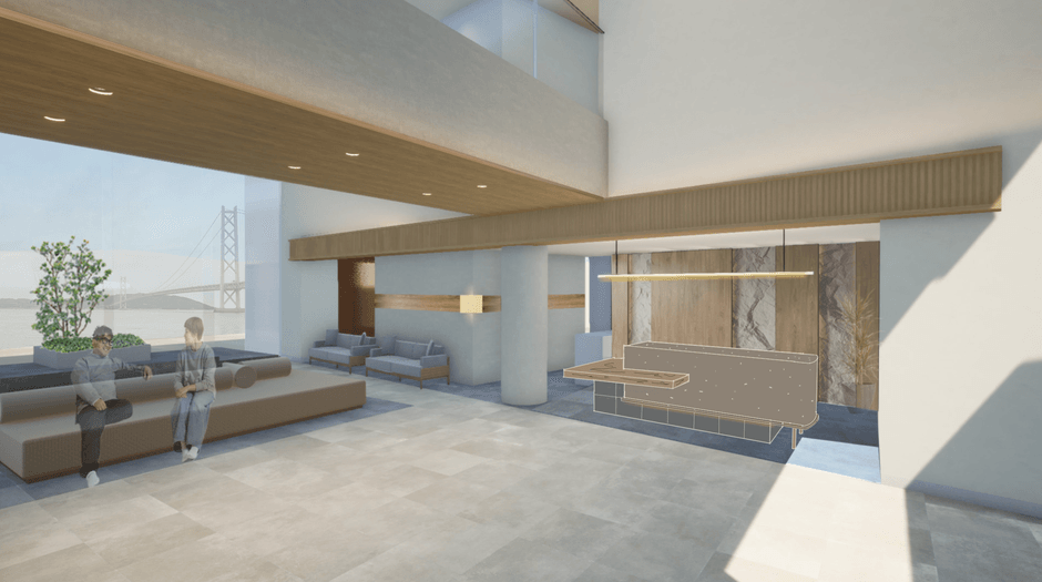 ロビー(イメージパース)