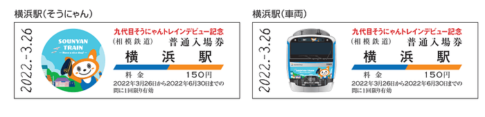 「D型硬券普通入場券」(イメージ)