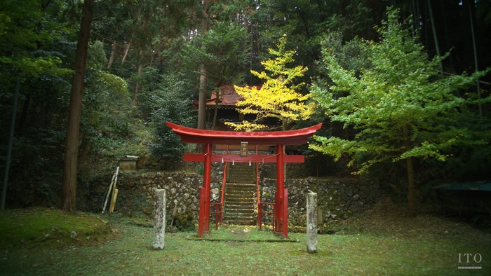 一壁湖水神社の鳥居