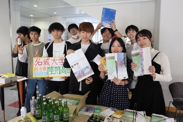 【名城大学】「Book-aid」が陸前高田市の復興支援で古本と物産品を販売