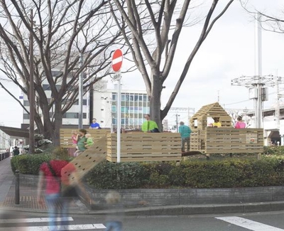 パレットスケープ完成図(CG)