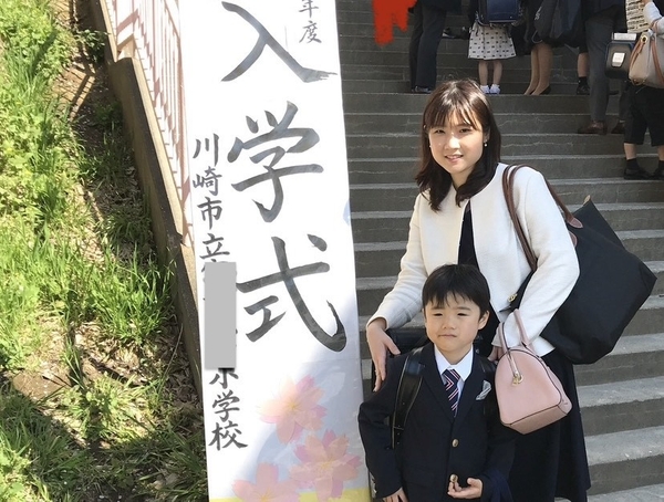 COO中村マカロン悠希も昨年子どもの入学式を迎えた