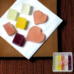 京都 和菓子屋「鶴屋光信」、バレンタイン限定ギフト 「宝石のような琥珀糖」4種を2月1日より発送開始