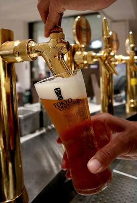 Bar＆Tapas Celona：ご提供中のTOKYO CRAFT樽生イメージ