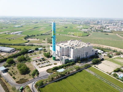 (現在の鹿草廃棄物発電プラント)
