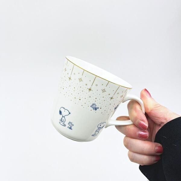 スヌーピーボーンチャイナマグ