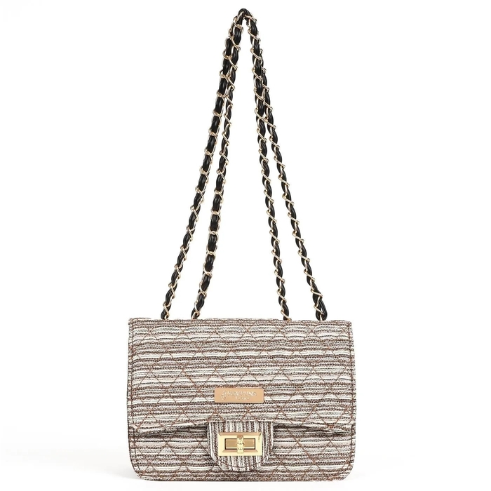 京織マトラッセ バッグ(ブラウン)4