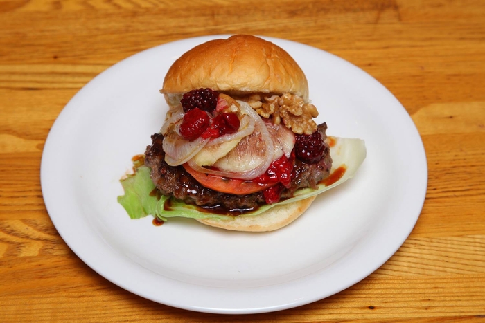 兵庫・桧亭&とりどり)明石原人バーガー