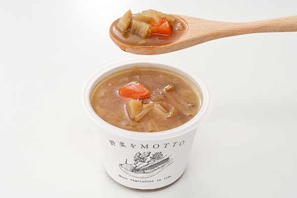 青森産ごぼうと舞茸と国産野菜のぽかぽか和風生姜スープ(4)