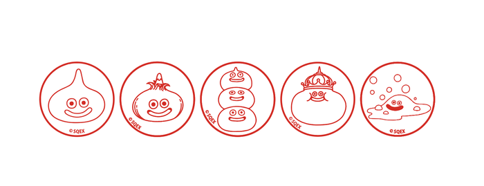 ▲可愛いスライムたちが描かれたスタンプを集めよう!