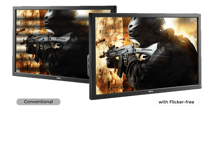 フリッカーフリー