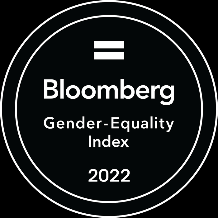 2022年ブルームバーグ男女平等指数ロゴマーク